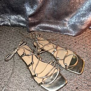 Marc Fisher Lace Up Sandals